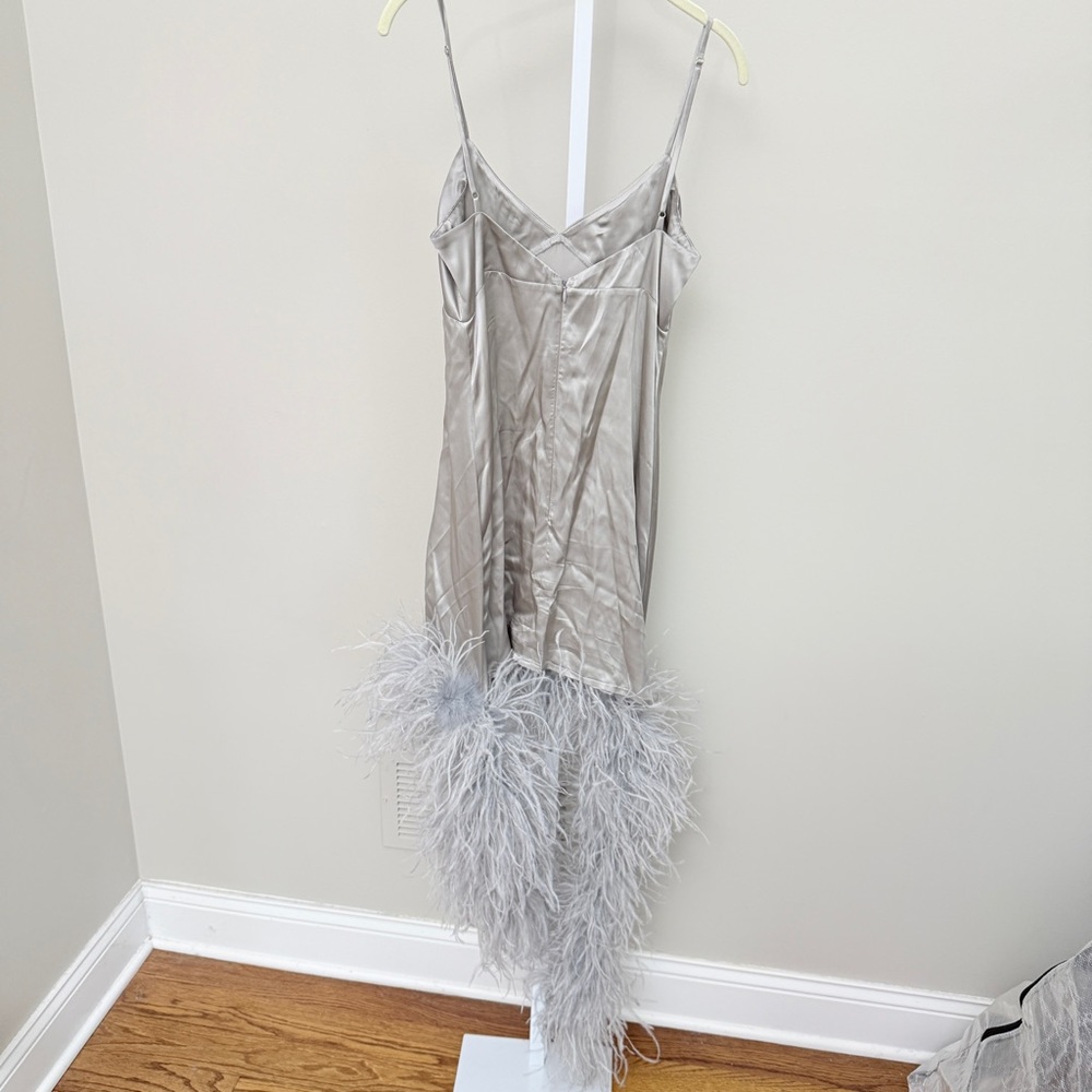 MILKWHITE MININDRESS IN SILVER SIZE M - Picture 4 of 8